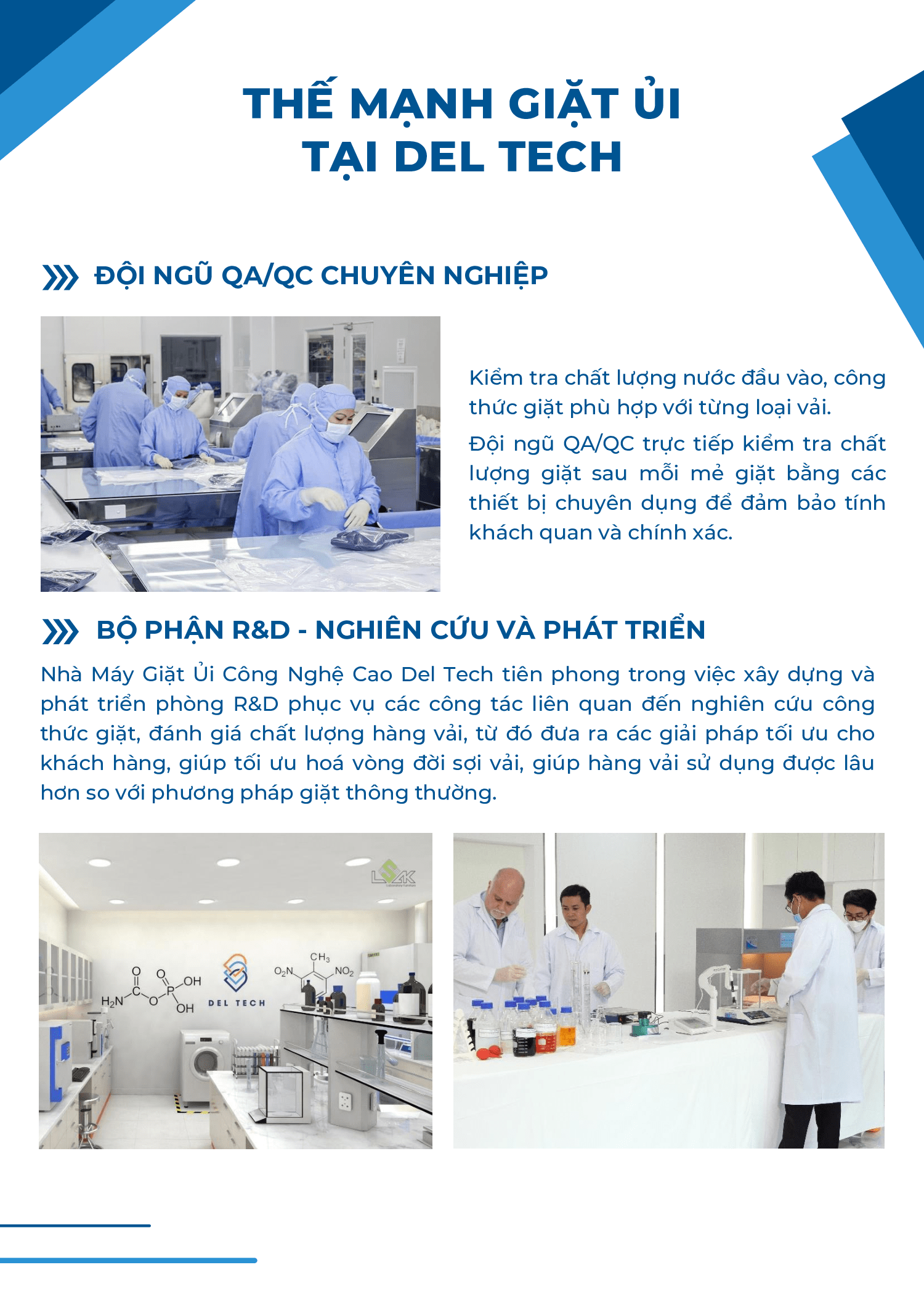 Đội ngũ QA QC RND lành nghề
