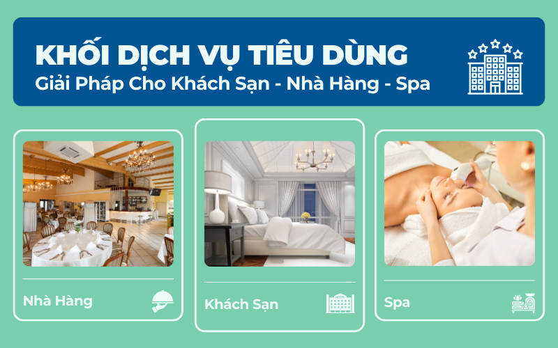 Khối dịch vụ tiêu dùng tại Thái Tuấn LMS