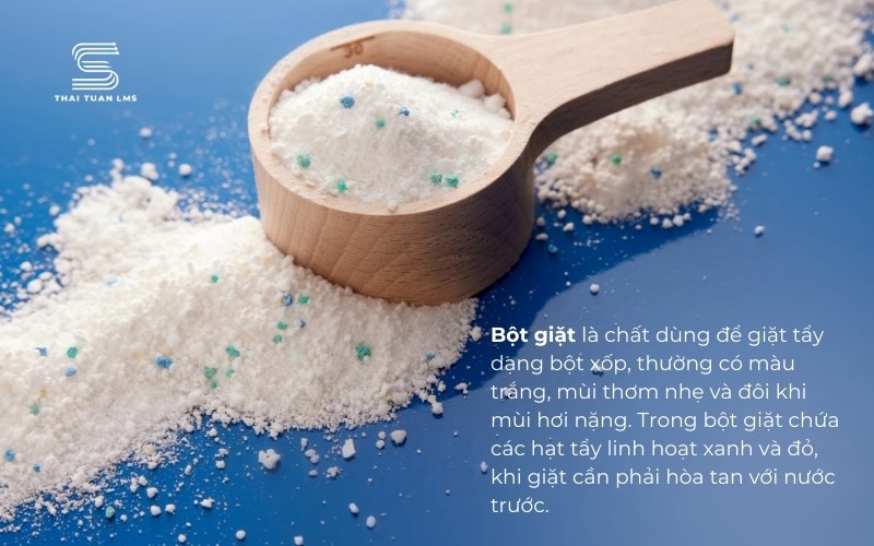 Bột giặt là gì