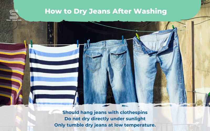 How to wash jeans in a washing machine