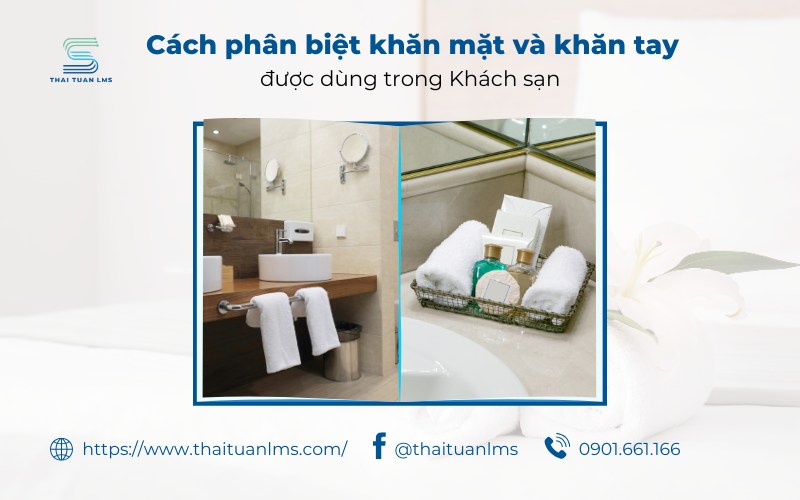 Cách phân biệt khăn mặt và khăn tay