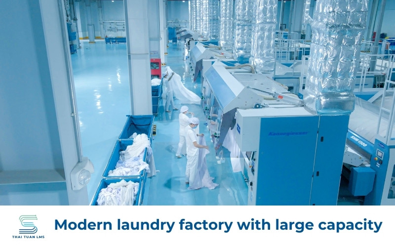 the largest laundry factory 