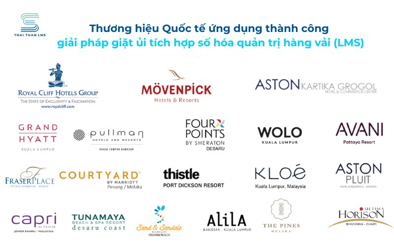 Các thương hiệu Khách sạn quốc tế đã ứng dụng thành công số hóa vào quản trị hàng vải