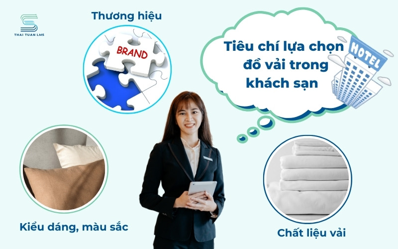 Tiêu chí lựa chọn đồ vải trong khách sạn 