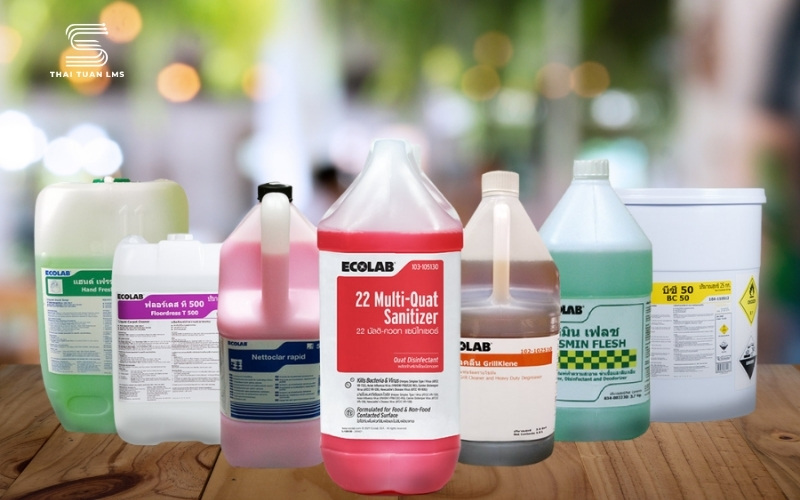 Hóa chất giặt ủi công nghiệp Ecolab