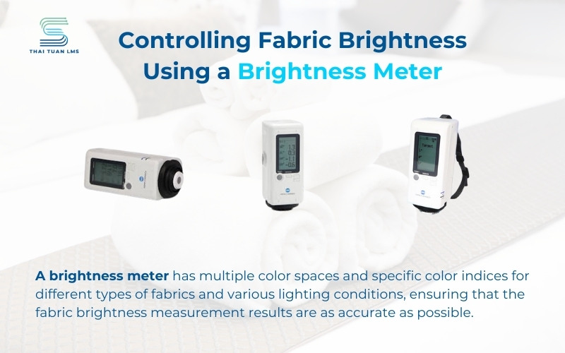 Controlling Fabric Brightness Using a Brightness Meter