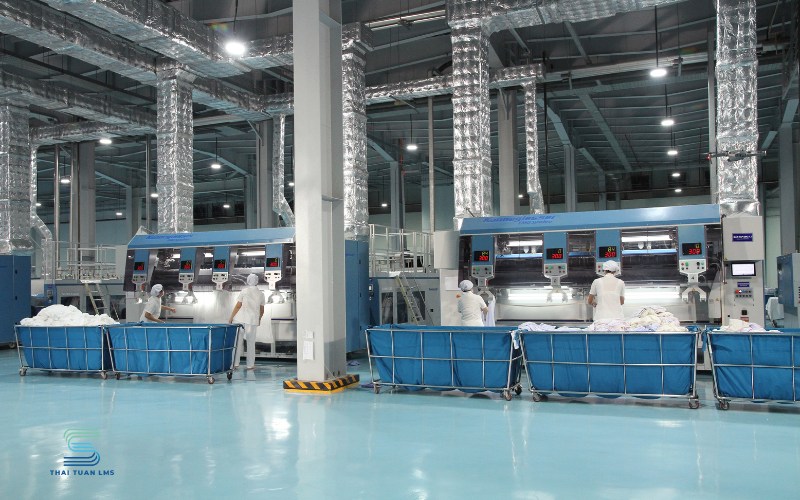 Khả năng đáp ứng số lượng giặt ủi lớn