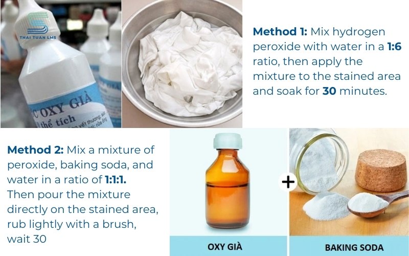 Using hydrogen peroxide
