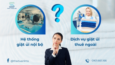 Đầu tư hệ thống giặt ủi nội bộ hay thuê ngoài? Giải pháp nào tối ưu cho khách sạn