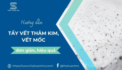 Cách giặt đồ bị thâm kim, tẩy vết mốc đơn giản, hiệu quả